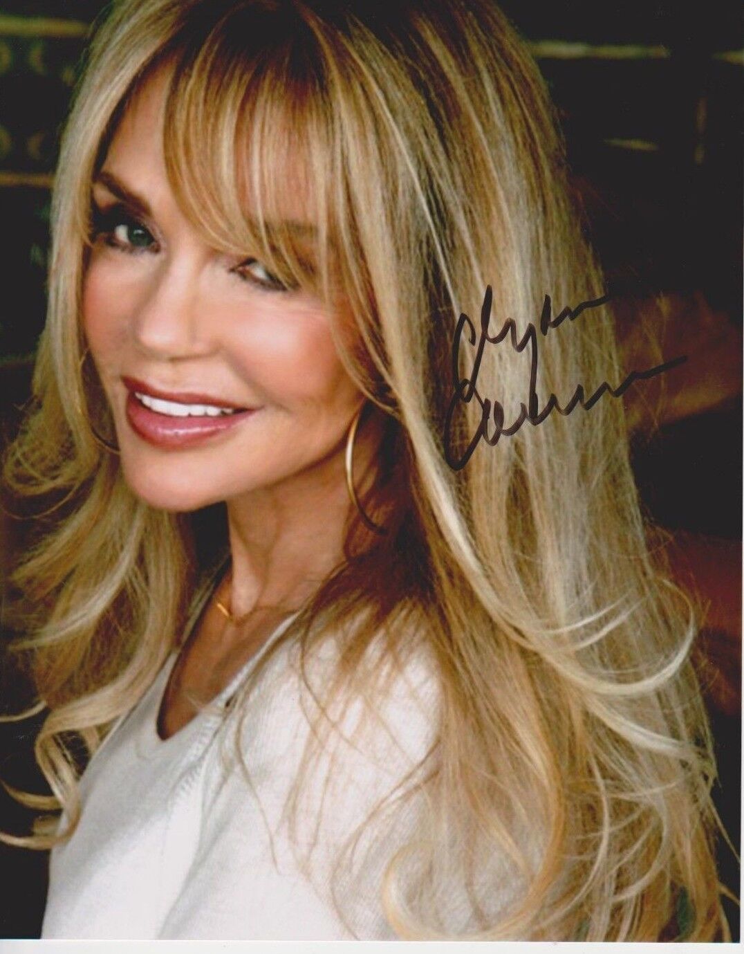 Dyan Cannon Signed 8x10 Photo Poster painting - Pink Panther / DEATHTRAP Babe - BEAUTIFUL!! G411