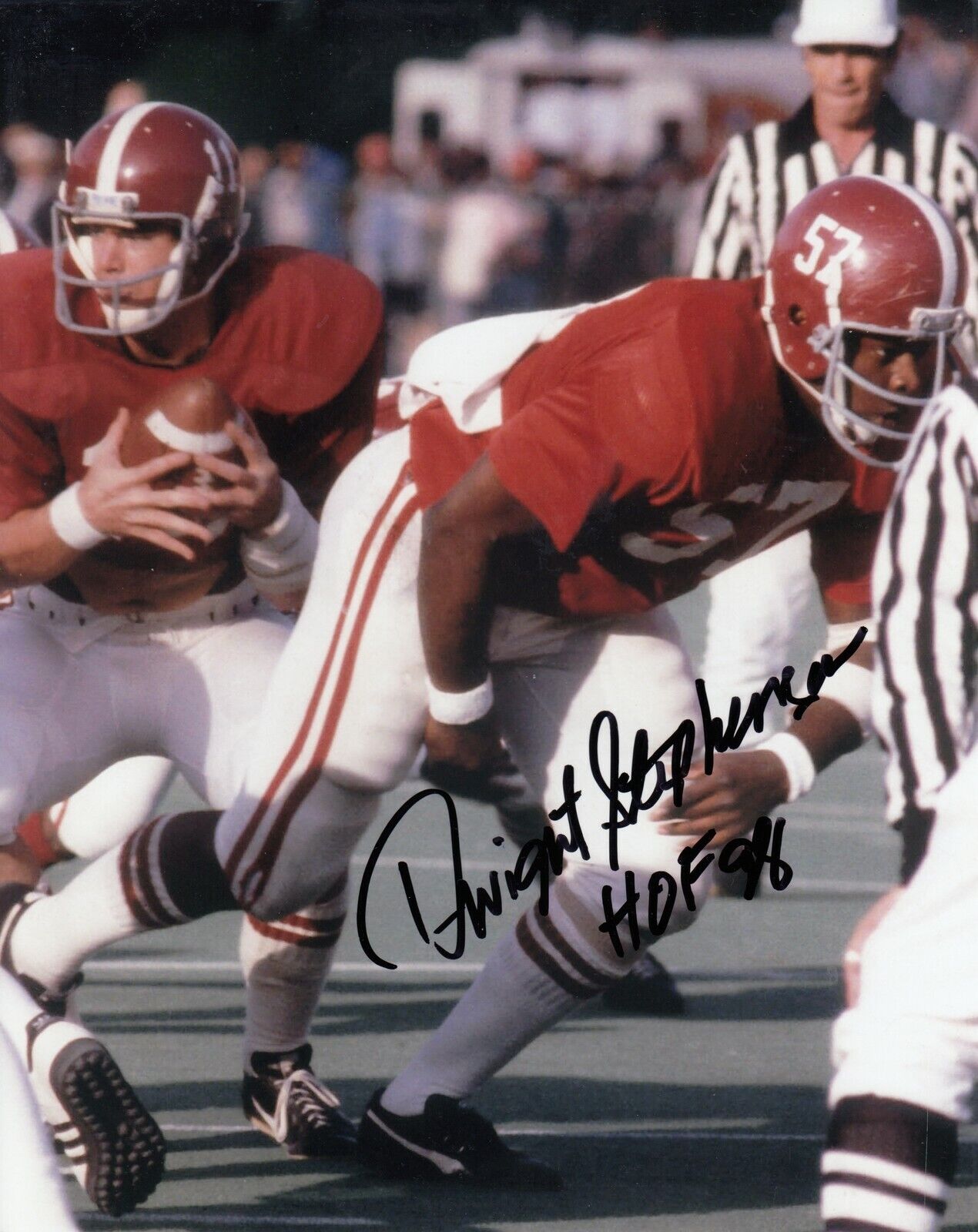 Dwight Stephenson #1 Signed 8x10 w/ COA Alabama Crimson Tide 031019