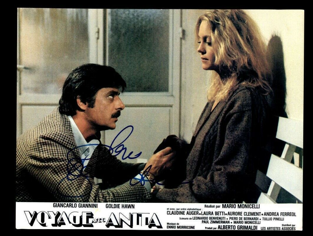 Goldie Hawn JSA Coa Signed 8x10 Lovers and Liars Photo Poster painting Autograph