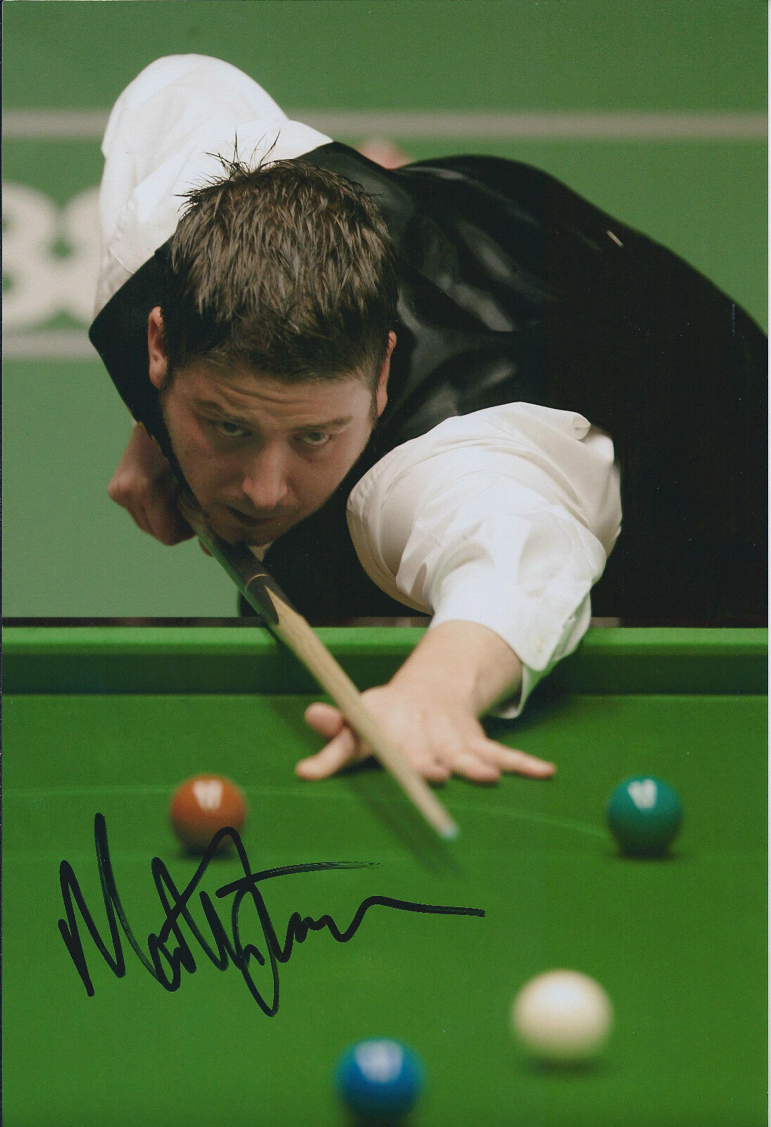 Matthew STEVENS SIGNED 12x8 Photo Poster painting Autograph COA AFTAL 2003 UK Champion