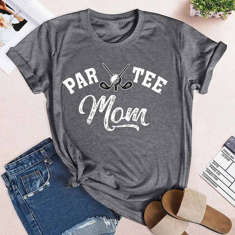 Par Tee Mom Golfer    T-shirt Tee -03654-Annaletters