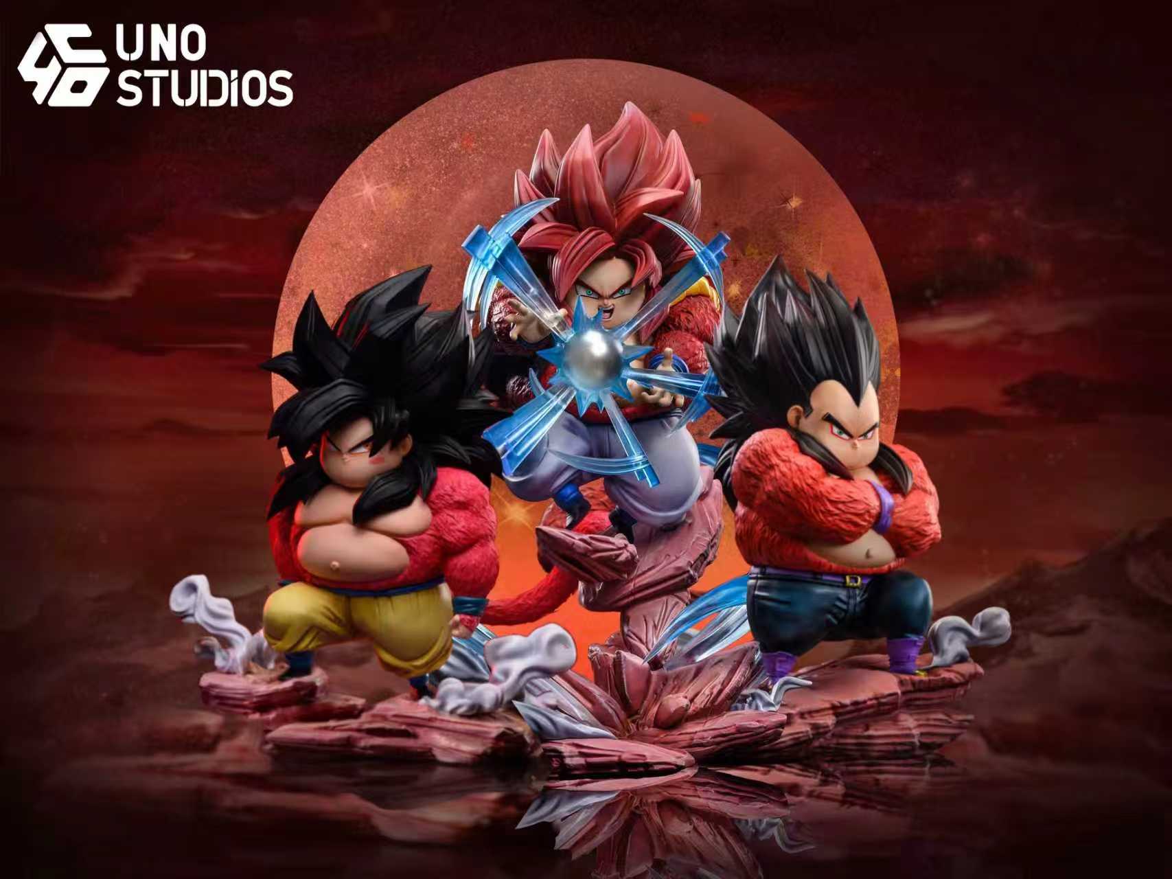 UNO Studio - Dragon Ball Fat Goku Series Gogeta Statue(GK)-
