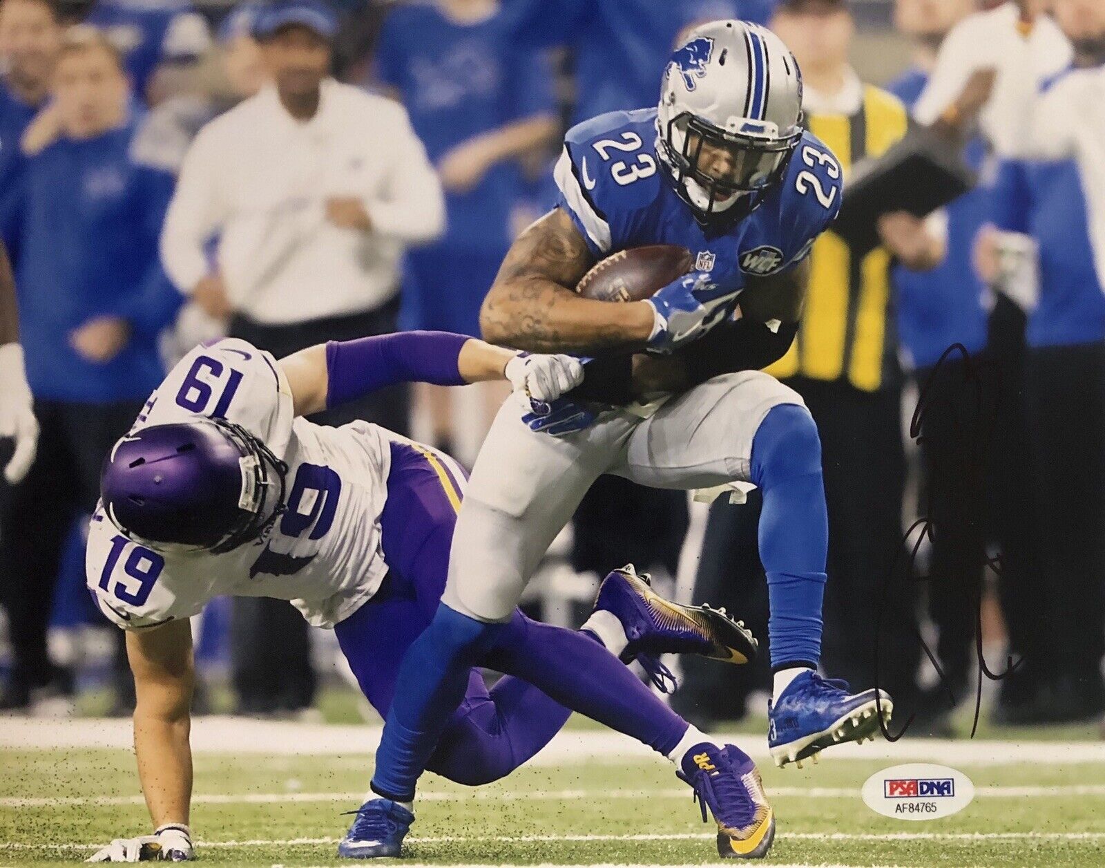 Darius Slay Signed Autographed Detriot Lions 8x10 Photo Poster painting Probowl Psa/Dna