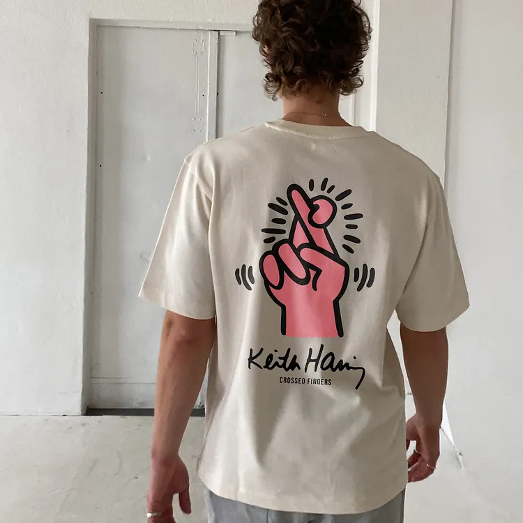Keith Haring Crossed Finger T-shirt