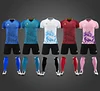 Men's Customizable Summer Sports Shirt Uniform Youth Soccer Jersey Set Name Custom Design Twill Custom Sublimation Short OEM