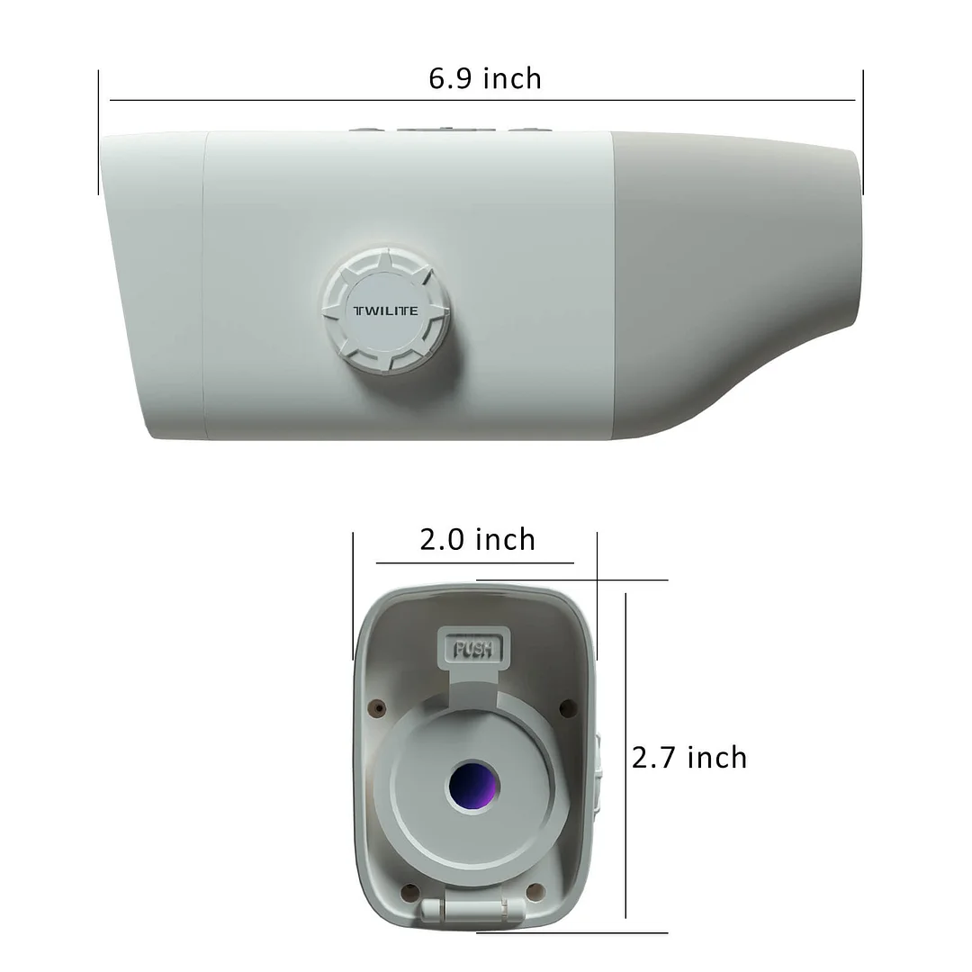 Monocular Full Color - Night Vision Monocular 5-15x40mm Digital Optics Monocular for Camping Hunting & Fishing