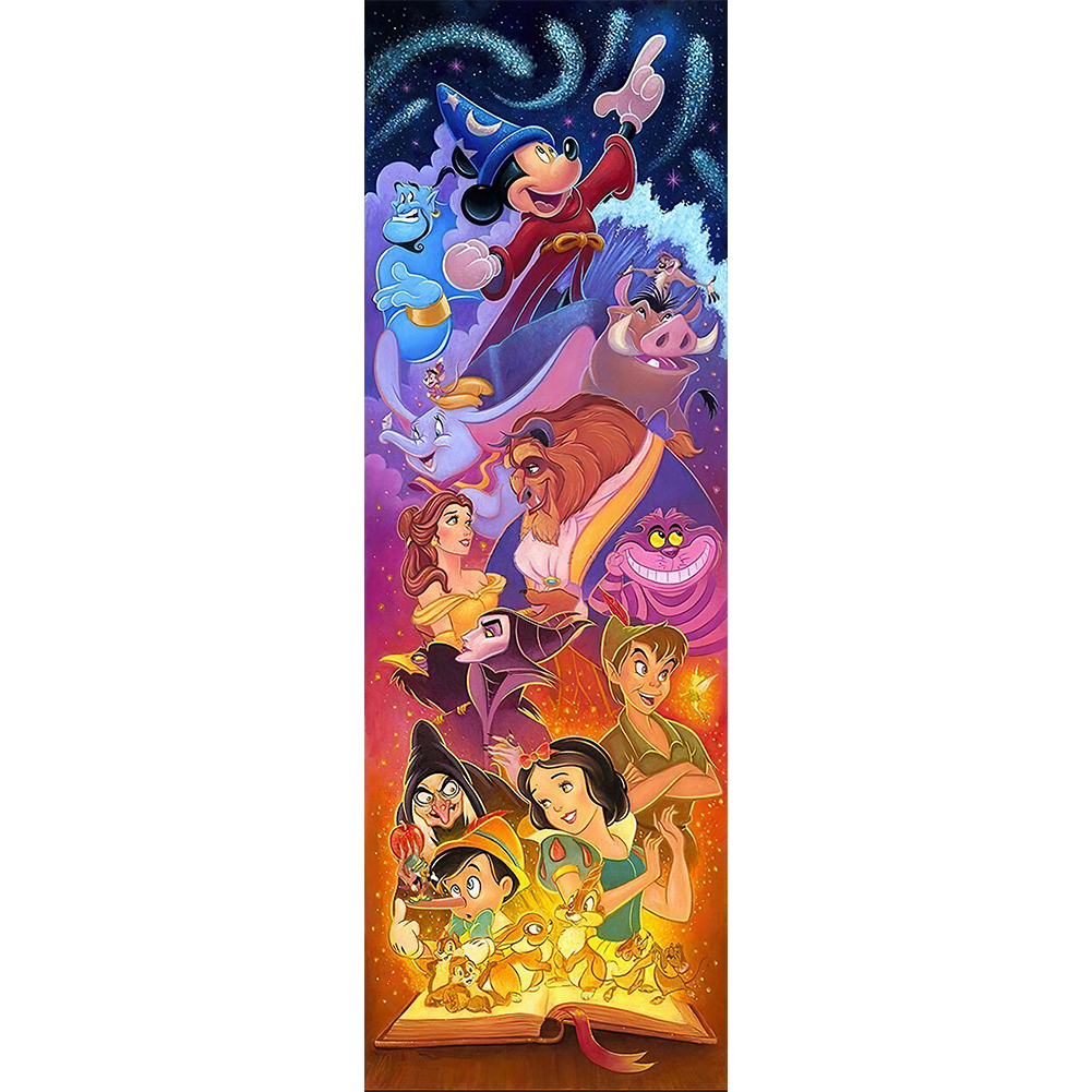 

Fairy Tale - Round Drill Diamond Painting - 30*90CM (Big Size), 501 Original