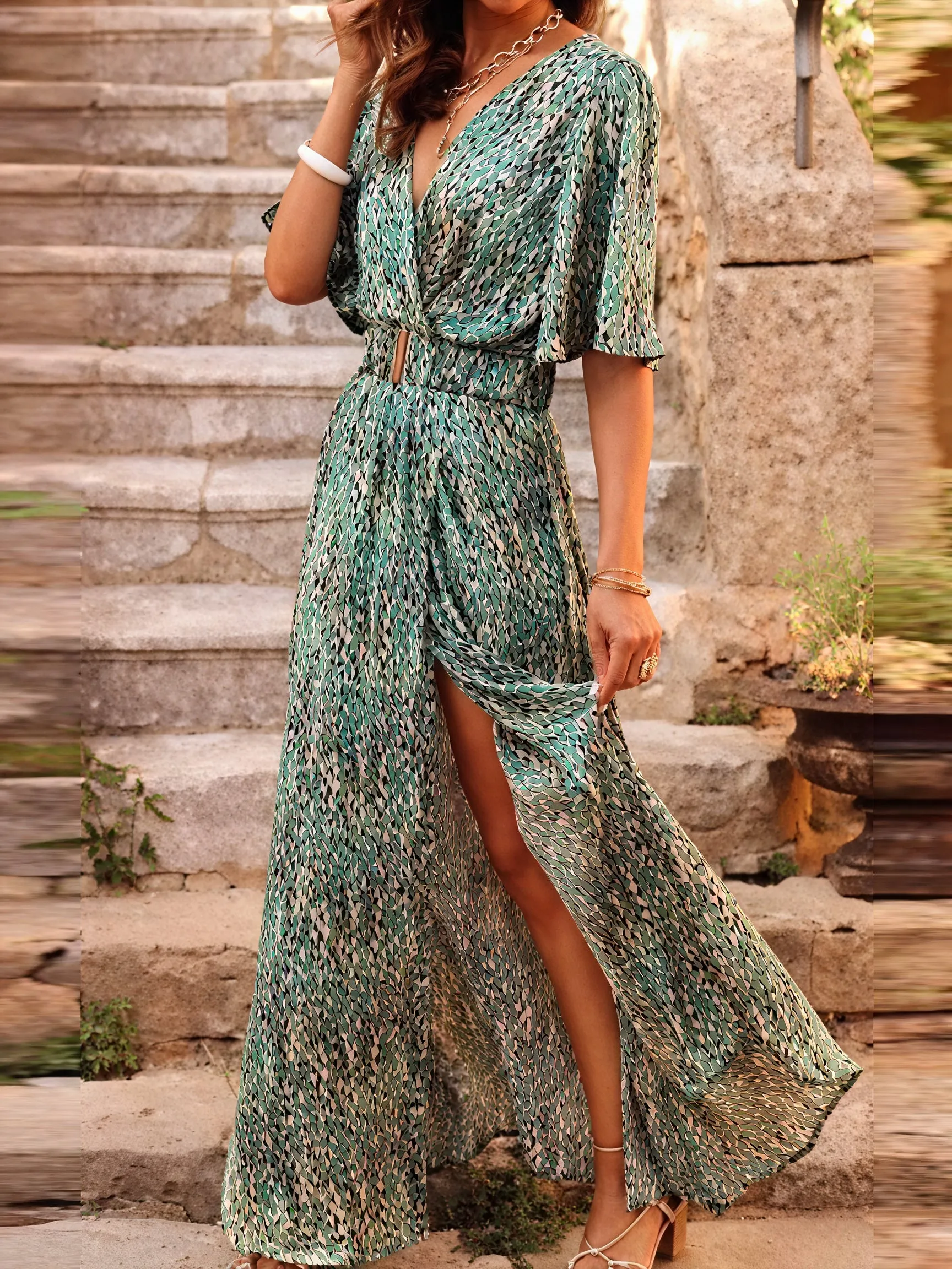 Katherine | Elegant Flowy Style Dress Perfect for Any Occasion - Image 1