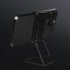 New Upgraded Back Clip Type 360 Folding Bracket,Back Clip Foldable Phone Holder,Fully Adjustable Foldable Desktop Phone Holder,Metal Multi-Angle Cell Phone Stand for All Types Smartphones