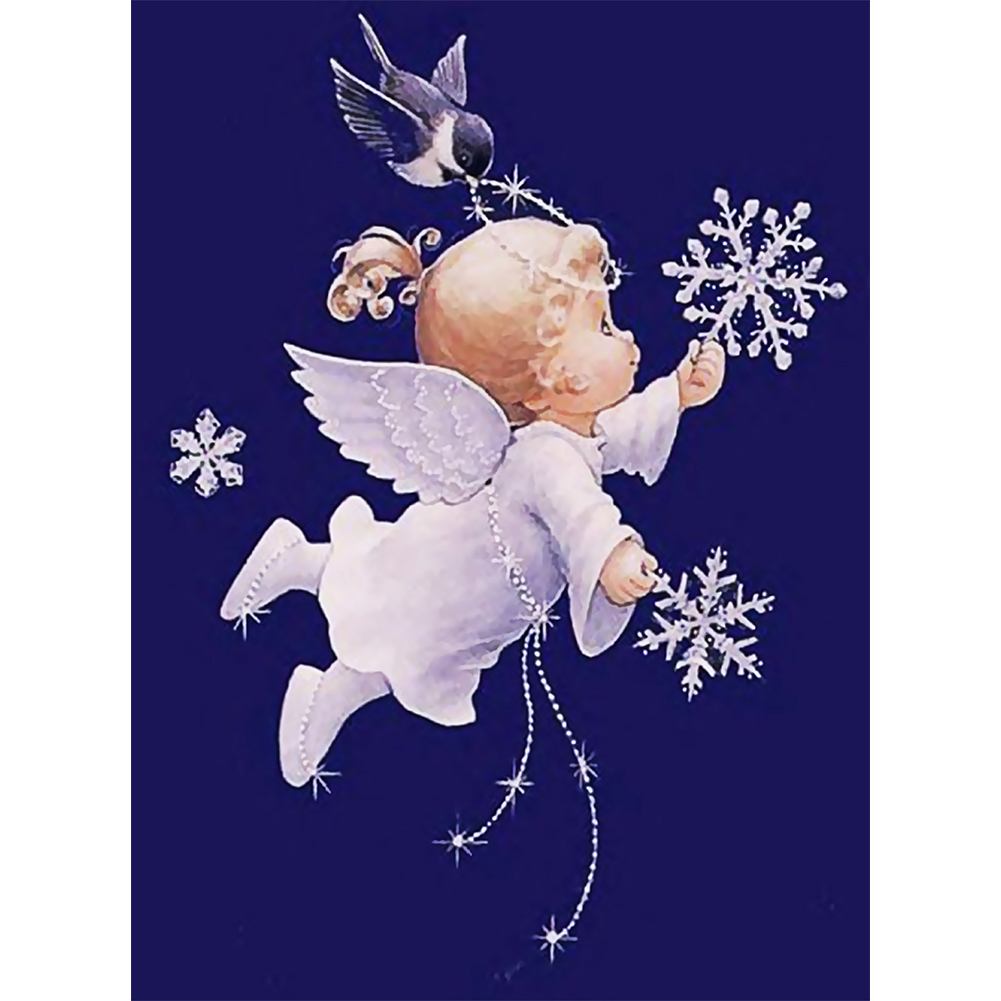 

Little Angel - Round Drill Diamond Painting - 35*45CM, 501 Original