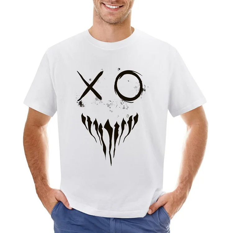 Monster Face Paintings T-shirt &Agrave; Manches Courtes Gildan Pour Homme