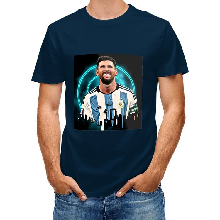 Lionel Messi Inspired Short Sleeve T-Shirt