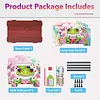 5D diy Diamond Painting Kunst dekorative Aufbewahrungsbox Holz Lagerung Clutch (Frosch)
