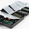 277Pcs Carp Fishing Lures Accessories with Storage Box Swivels Bait Hooks Set