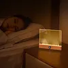 Book Light Rechargeable Clear LED Flat Reading Light with 3 Colors & Timer Dimmable Panel Plate Lamp Funny Gifts for Readers Kids Women Men