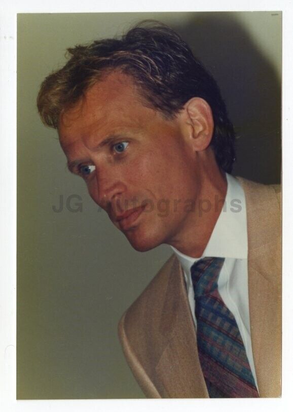 Peter Weller - Candid Photo Poster painting by Peter Warrack - Previously Unpublished