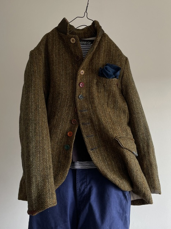 Solid Color Woolen Blazer hjn Shicloths