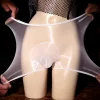 Silky ultra-thin invisible men's stockings and underwear