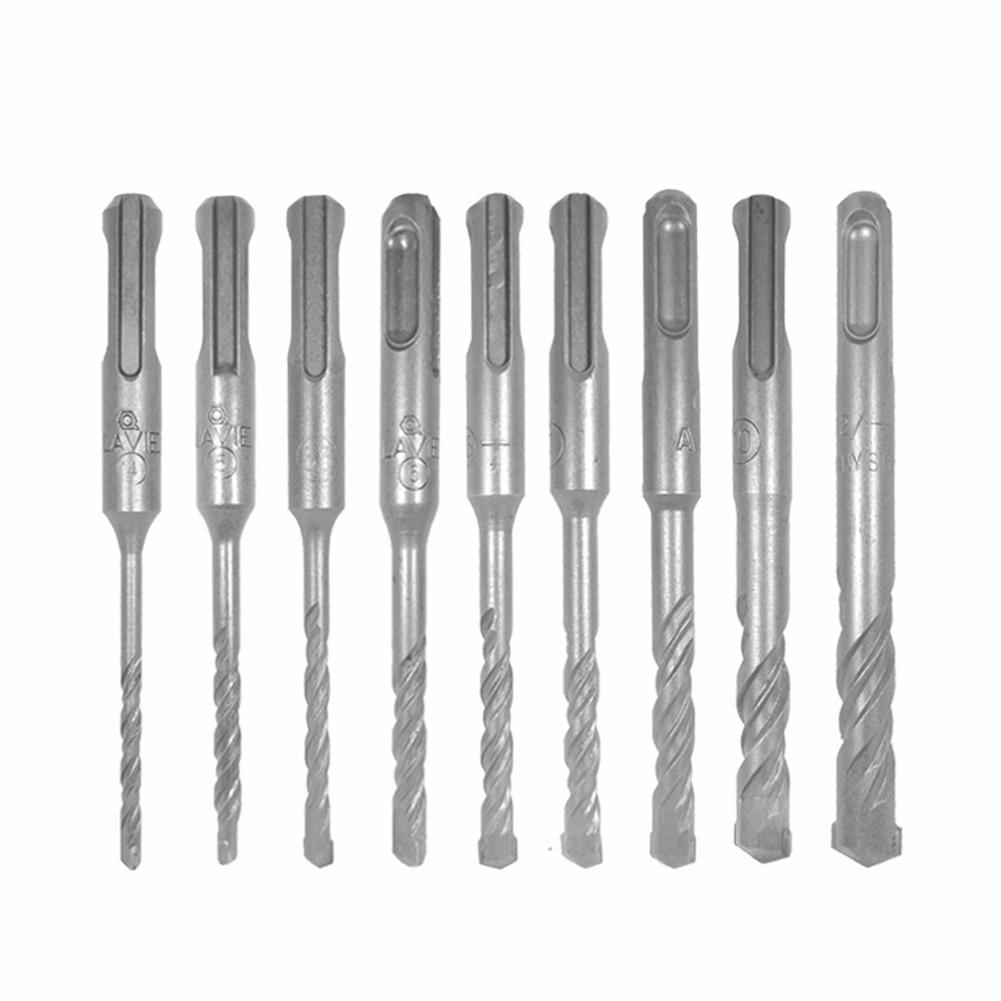 

9pcs Impact Electric Hammer SDS Plus Drills Bit 110mm Concrete Wall Brick, 501 Original