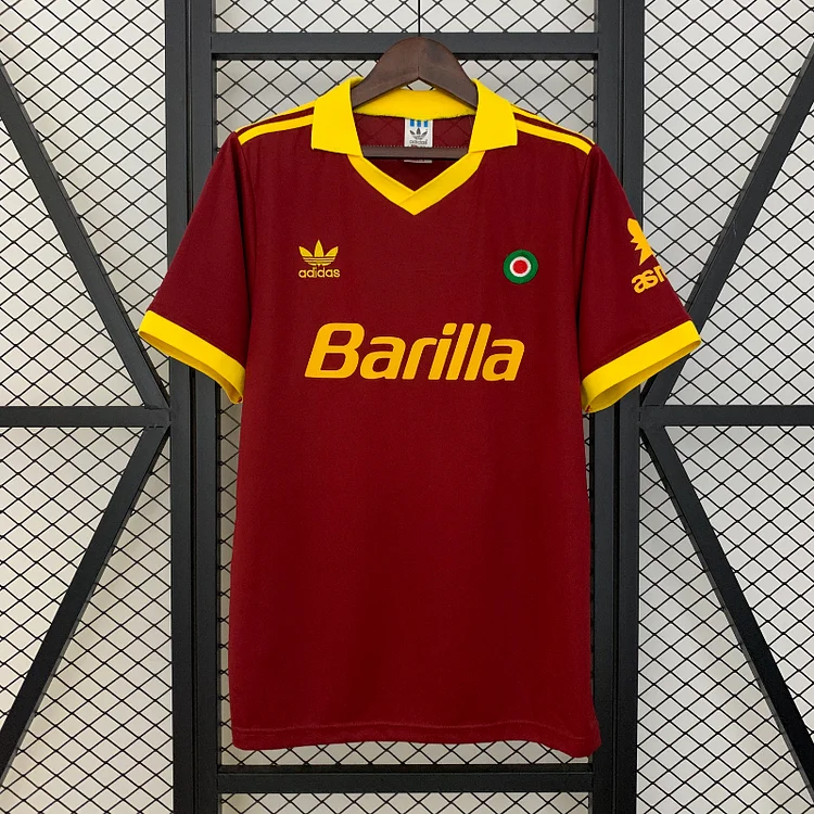 1991/92 Roma home retro jersey