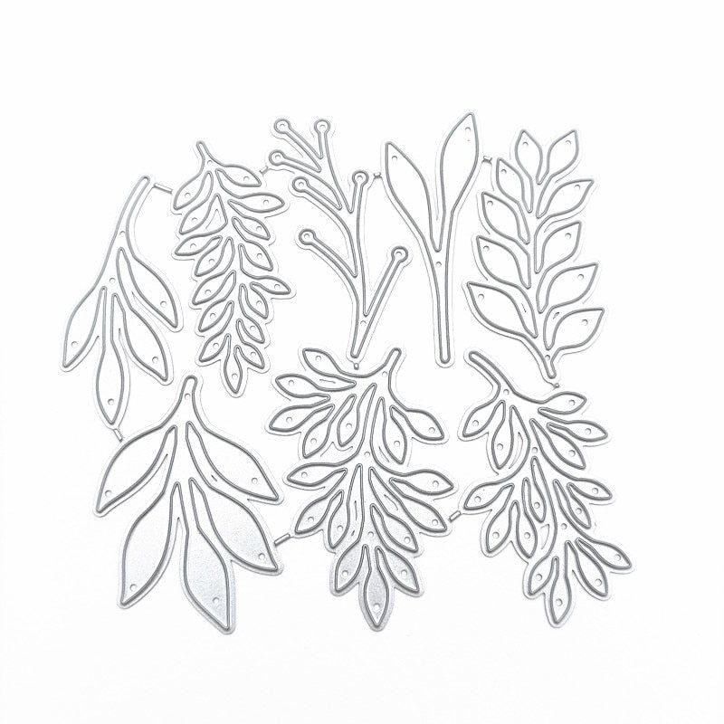 2021 New Maple Leaf Leaves Metal Cutting Dies Stencil Scrapbooking DIY Album Stamp Paper Card Embossing Decor Craft