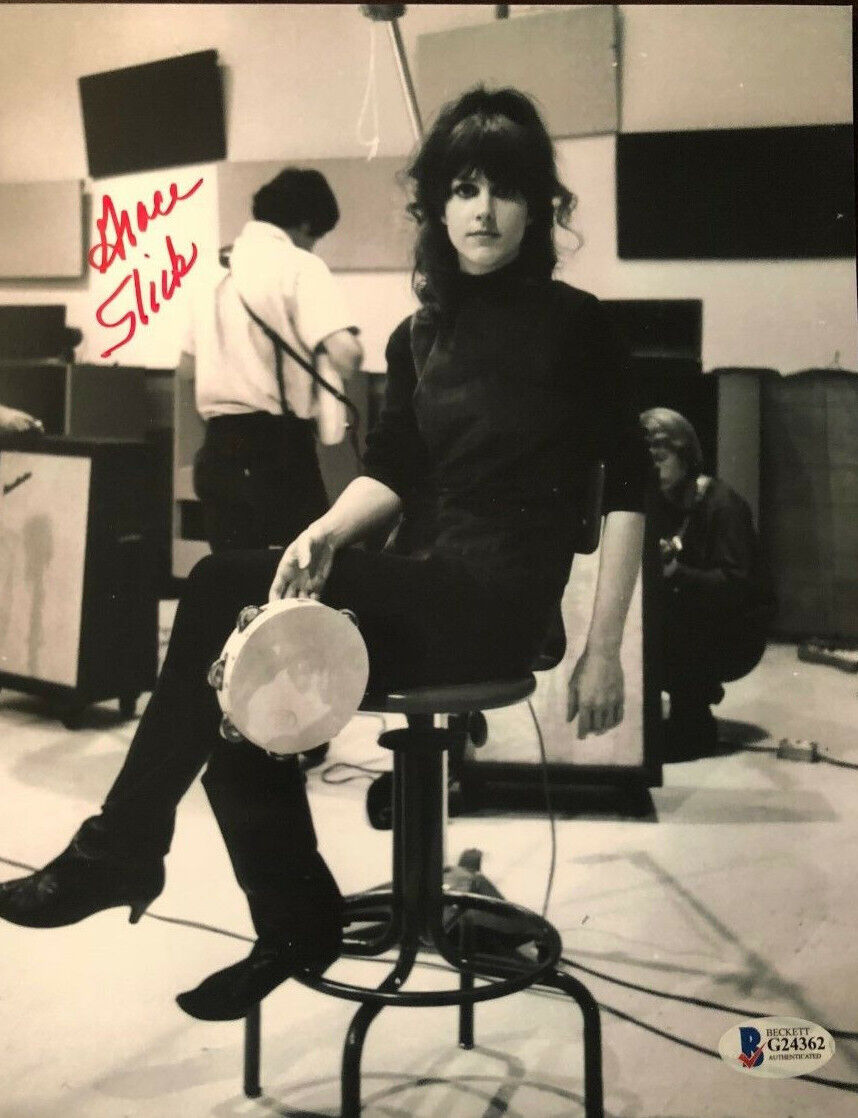 Grace Slick Johnson signed autographed 8x10 Photo Poster painting Jefferson Airplane BECKETT BAS