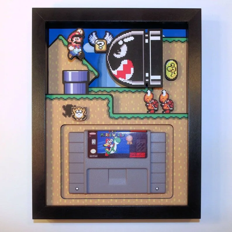 3D SHADOWBOX NOSTALGIC GAME(Any 2 Free Shipping & Get 5% OFF)