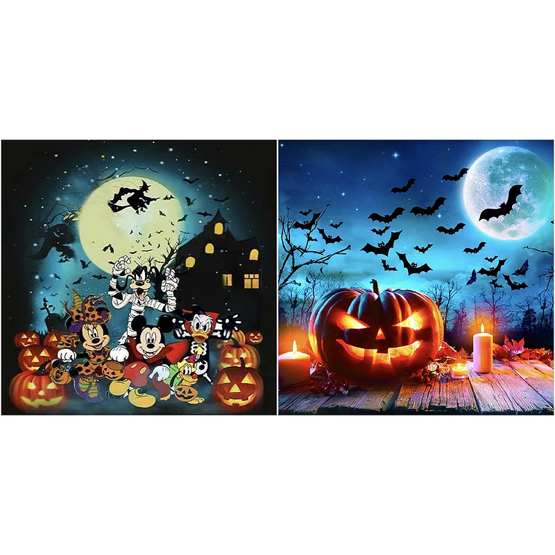 30*40CM DIY Horror Movie Characters Full Round Diamond Resin Painting Kit  (A3667)