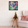 5D DIY Partial Special Shaped Drill Diamond Painting Kit Color Pegasus 30x30cm
