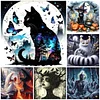 (Multi-Style) Horror Halloween-11CT Cross Stitch 40*40/50*50cm