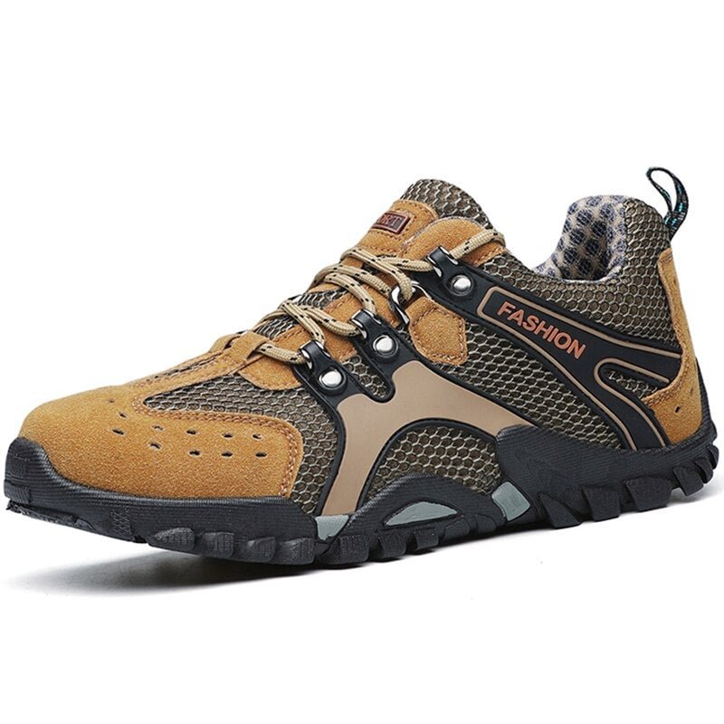 Men Hiking Shoes High Quality Sneakers Spring Autumn New Fishing Trekking Mountain Climbing Athletic Men Outdoor Sport Shoes