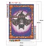 Diamond Painting -DIY Round Dril Bat Cat