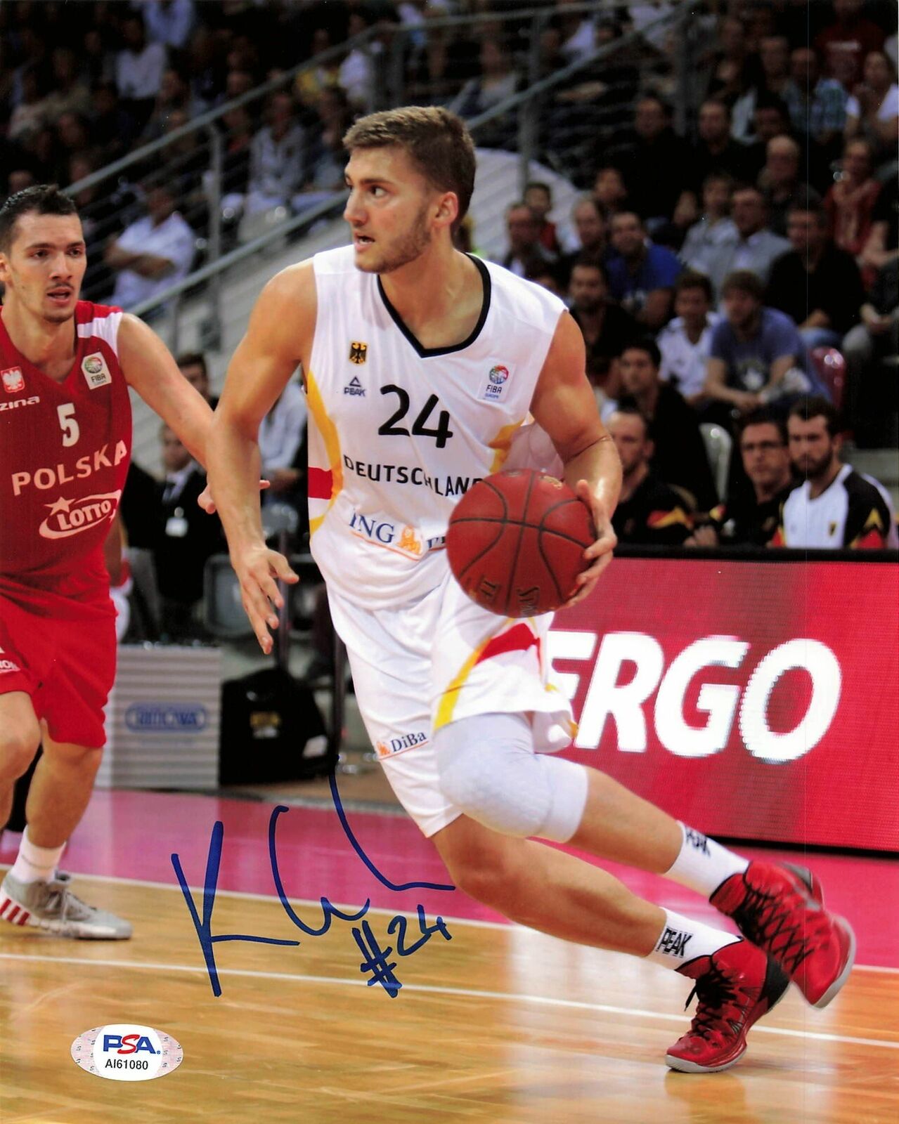 MAXI KLEBER signed 8x10 Photo Poster painting PSA/DNA Dallas Mavericks Autographed