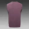 2025/2026 Manchester United Pre-Match Training Gray Purple Vest+Shorts Football1:1 Thai Quality