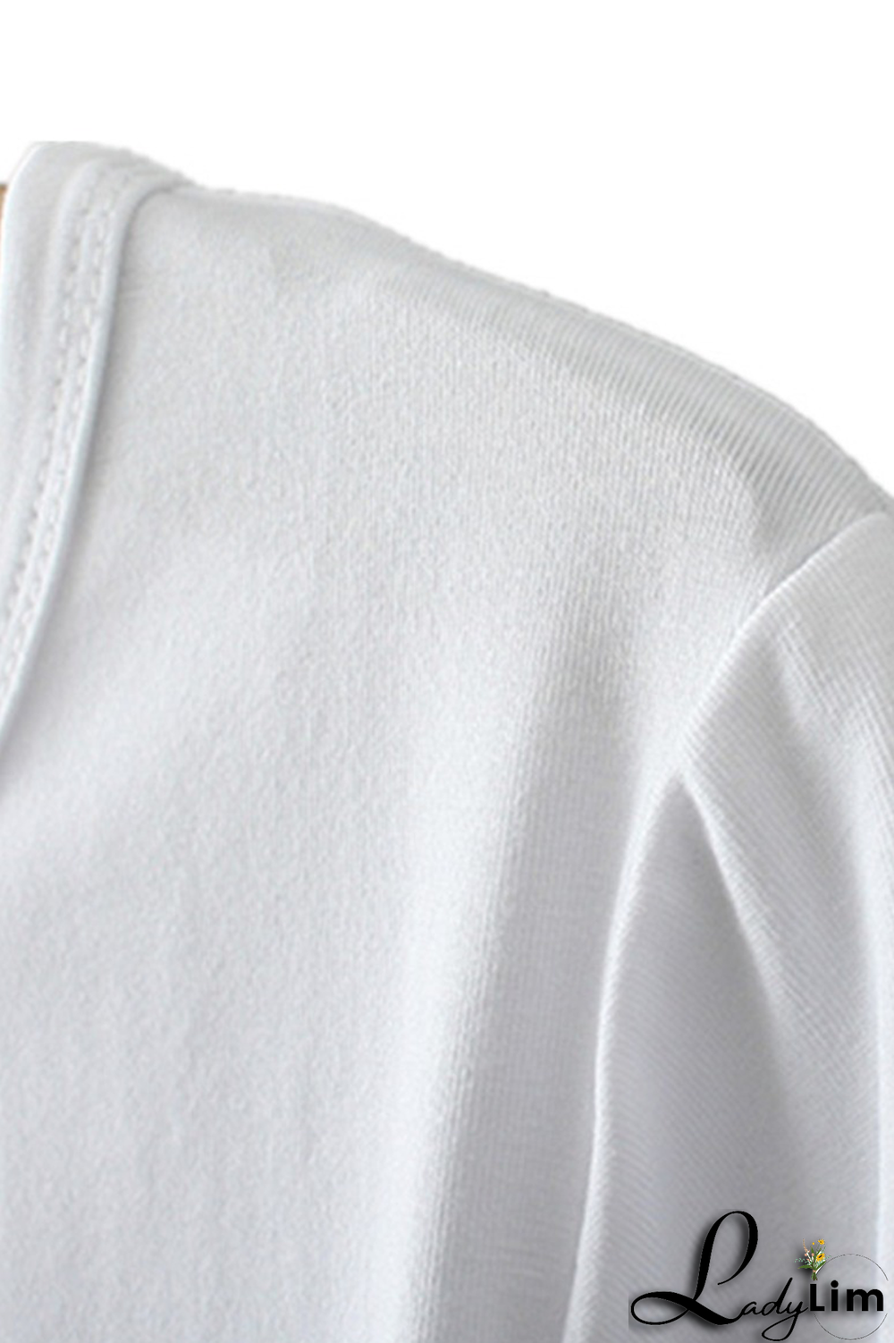 White Fashion Street Print Patchwork Letter O Neck T-Shirts