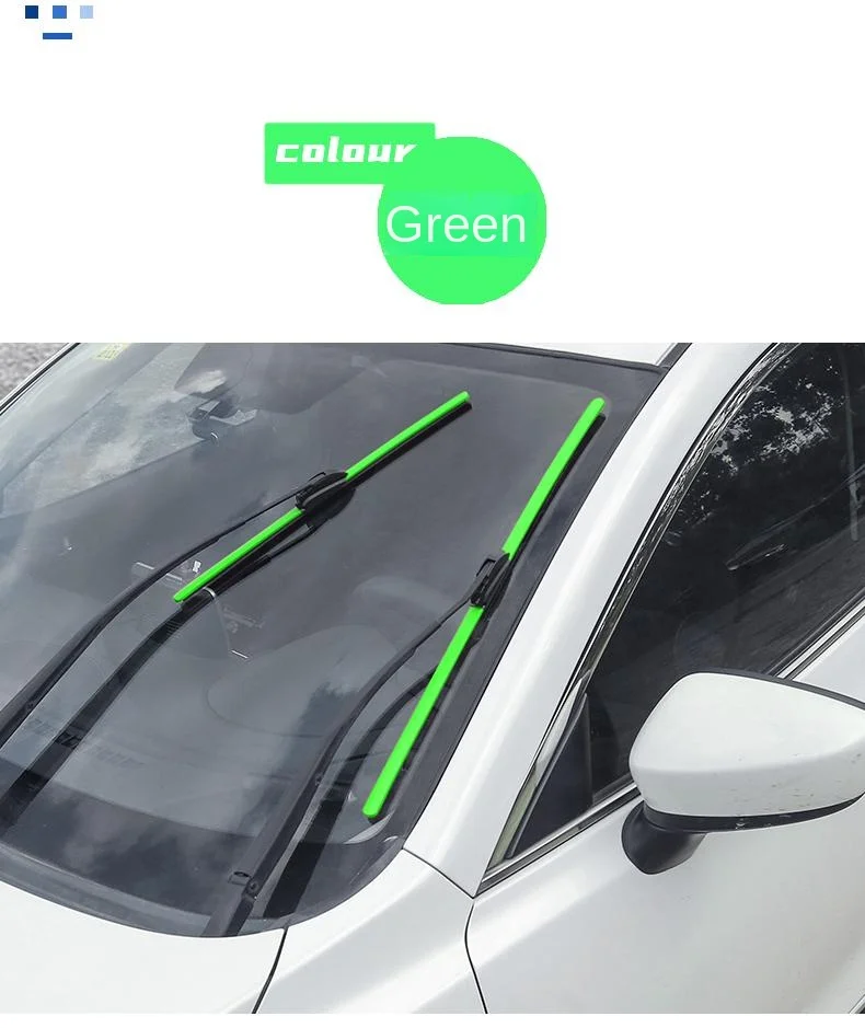 Car Color Special Car Traceless Wipers (2PCS)