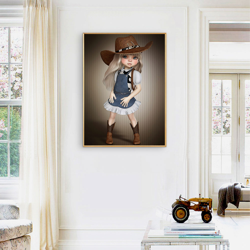 

(Multi-Size) Elf - Round/Square Drill Diamond Painting, Round diamond 50*60cm, 501 Original