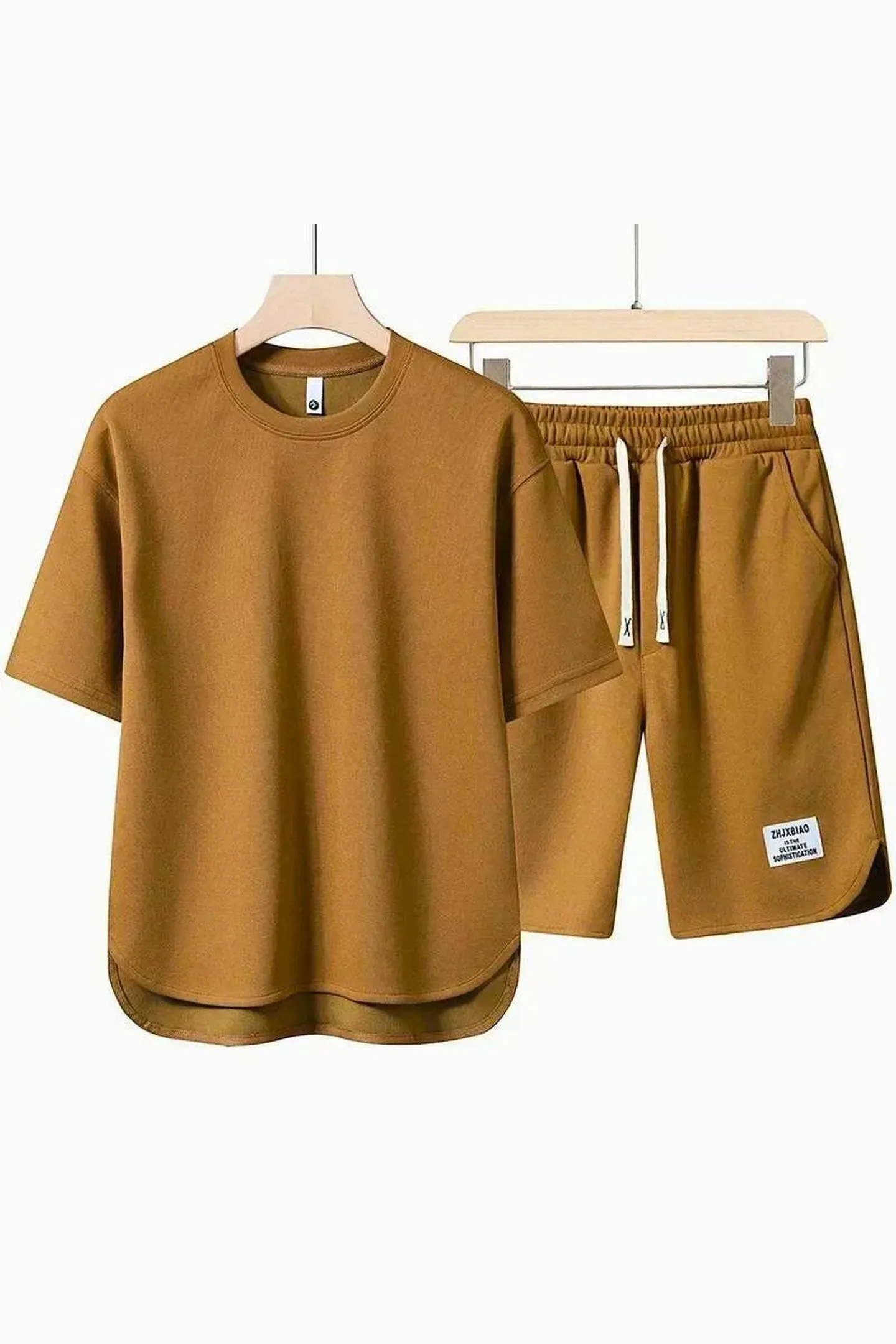 Men's Mesh Two-Piece Summer Set &ndash; Breathable Tee and Shorts