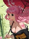 Japanese Style Perona Decorative Painting - ONE PIECE - BLK Studio