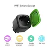 Smart Plug Power Monitor Smart Plug Mini Socket Work with Alexa Google Assistant