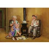 Old Couple - 11CT Counted Cross Stitch - 40*30cm