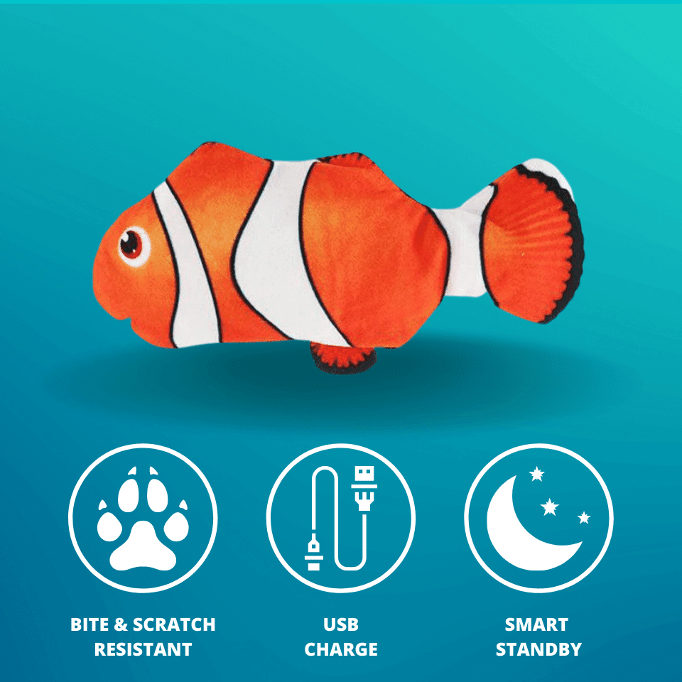  INTERACTIVE FISH TOY FOR YOUR PETS