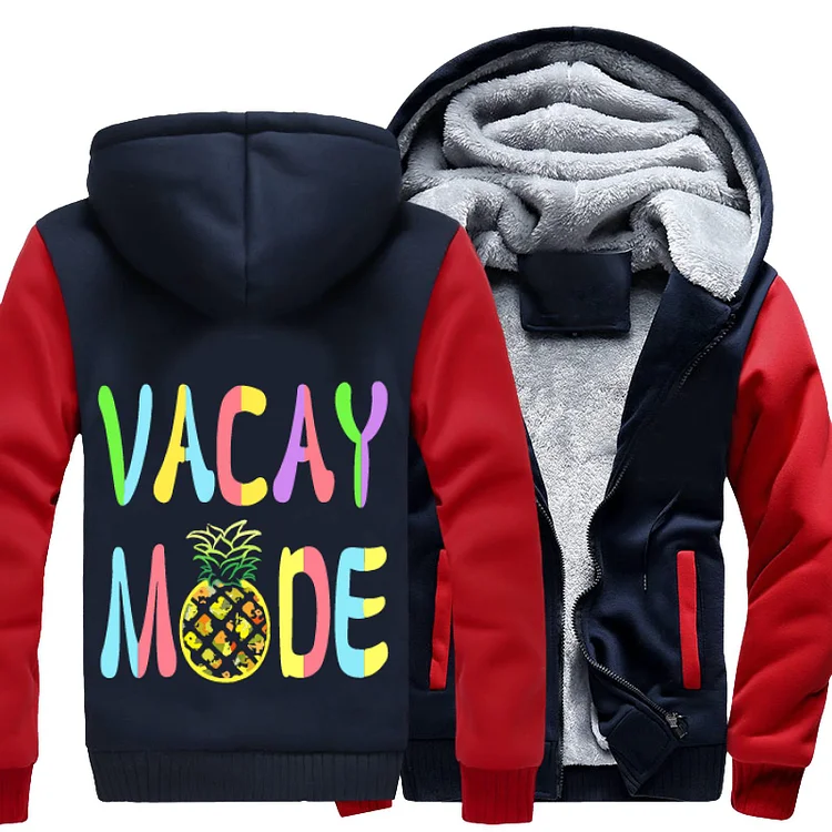 Vacation Mode, Fruit Fleece Jacket