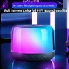 BTS02 RGB Bluetooth Speaker Portable Mini Speaker Glazed Luminous Speaker Outdoor Player