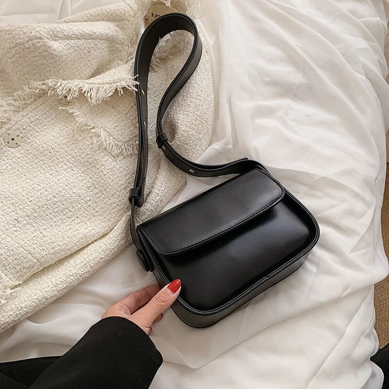 էѧӧܧ  2021 Hit Totes PU Leather Crossbody Shoulder Bag for Women Winter Fashion Brand Shopper Designer Handbags Green