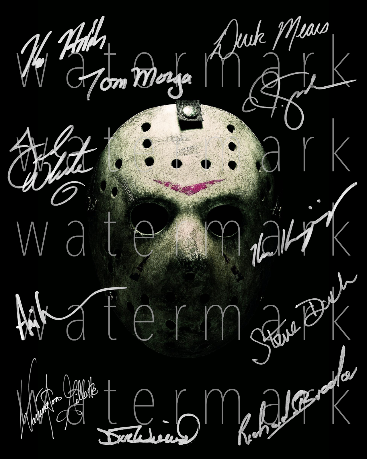 Friday 13th Jason Voorhees signed 8X10 print Photo Poster painting picture poster autograph RP