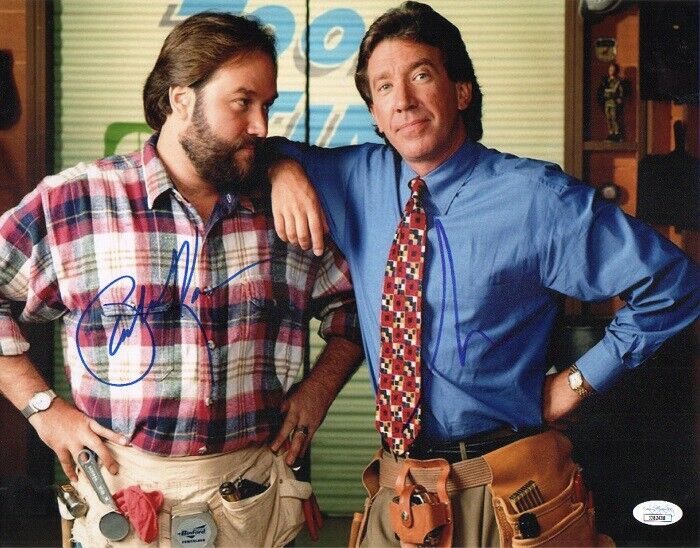 TIM ALLEN & RICHARD KARN Authentic Signed HOME IMPROVEMENT 8x10 Photo Poster painting (JSA COA)