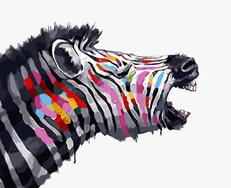 

Zebra – Paint By Numbers - 40*50CM, 501 Original