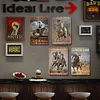 4PCS Cowboy - Vintage Metal Signs Set - 20*30cm - Western