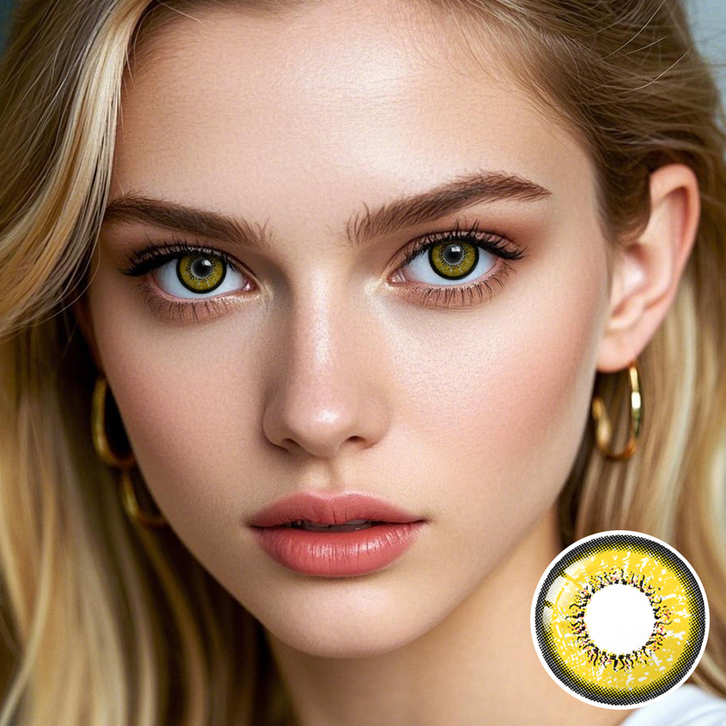 Flame Brown Contact Lenses